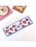 Floral Patterned  Hair Bun Maker/Bag Accent